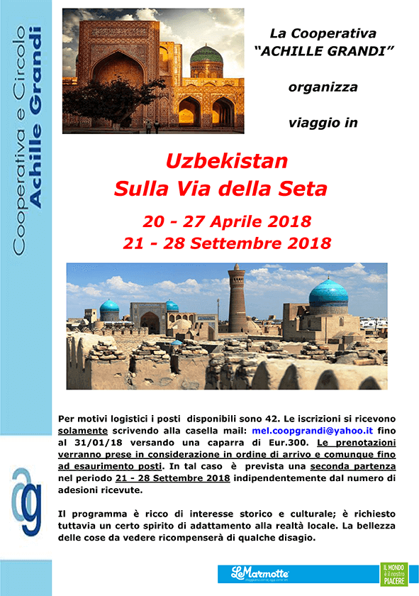Uzbekistan - La Terra di Tamerlano [Aprile]