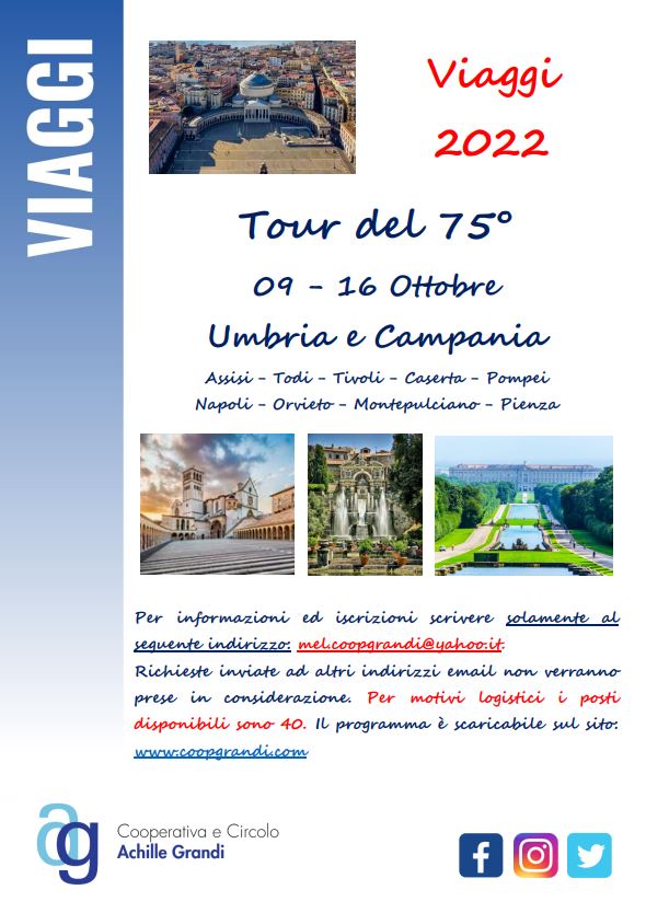 Tour Umbria e Campania