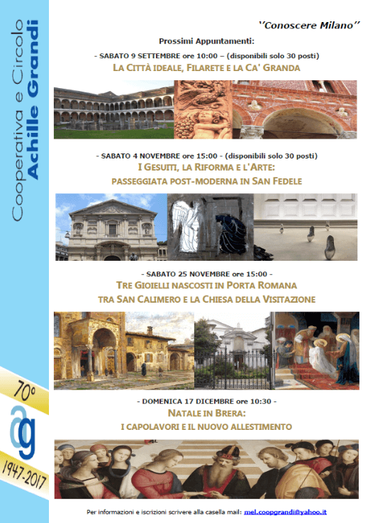 Conoscere Milano - Autunno 2017